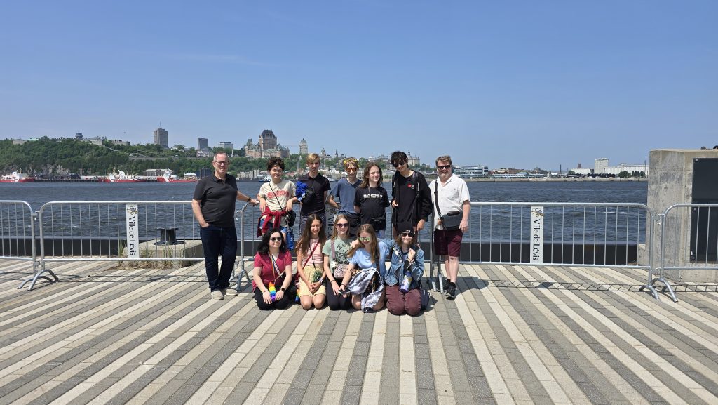 Quebec trip group photo