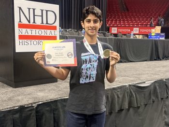 A History Day Medalist!